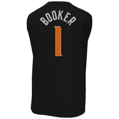Black Devin Booker Phoenix Suns Profile Big & Tall Player Muscle Tank | NBA