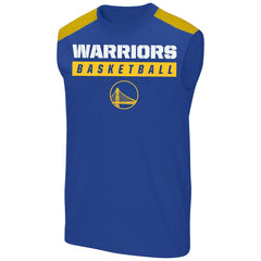 Royal Stephen Curry Golden State Warriors Profile Big & Tall Player Muscle Tank sale | NBA