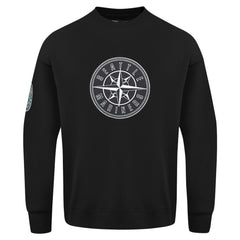 Seattle Mariners Pro Standard Paint The City Dropped Shoulder Pullover Sweatshirt - MLB Pullover