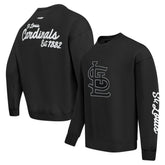 St. Louis Cardinals Pro Standard Paint The City Dropped Shoulder Pullover Sweatshirt - MLB Pullover