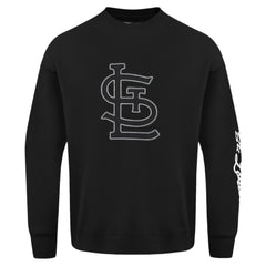 St. Louis Cardinals Pro Standard Paint The City Dropped Shoulder Pullover Sweatshirt - MLB Pullover