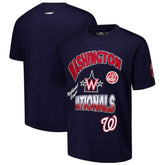 Washington Nationals Pro Standard Turn It Up Dropped Shoulder T-Shirt - MLB T-shirts