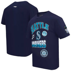 Seattle Mariners Pro Standard Turn It Up Dropped Shoulder T-Shirt - MLB T-shirts