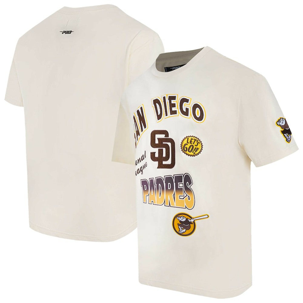 San Diego Padres Pro Standard Turn It Up Dropped Shoulder T-Shirt - MLB T-shirts