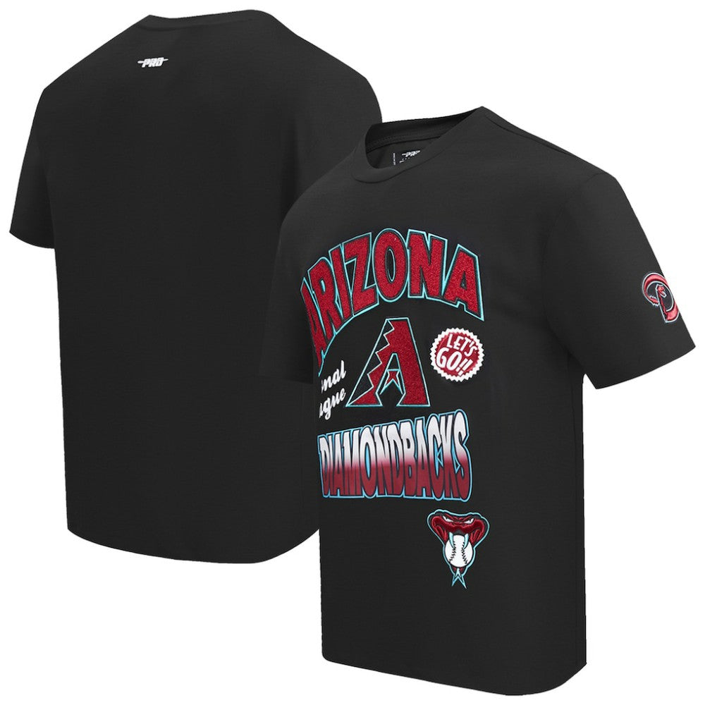 Arizona Diamondbacks Pro Standard Turn It Up Dropped Shoulder T-Shirt - MLB T-shirts
