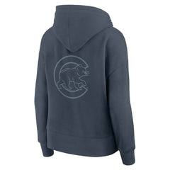 Chicago Cubs Fanatics Women's Elements Future Ground Subtle Tonal Pullover Hoodie - MLB Hoodies