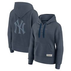 New York Yankees Fanatics Women's Elements Future Ground Subtle Tonal Pullover Hoodie - MLB Hoodies