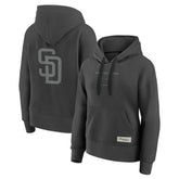 San Diego Padres Fanatics Women's Elements Future Ground Subtle Tonal Pullover Hoodie - MLB Hoodies