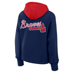 Atlanta Braves Fanatics Women's Oversized Legacy Favorite Spectator Pullover Hoodie - MLB Hoodies
