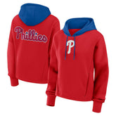 Philadelphia Phillies Fanatics Women's Oversized Legacy Favorite Spectator Pullover Hoodie - MLB Hoodies