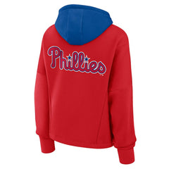 Philadelphia Phillies Fanatics Women's Oversized Legacy Favorite Spectator Pullover Hoodie - MLB Hoodies