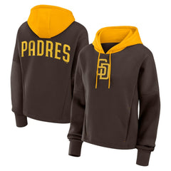 San Diego Padres Fanatics Women's Oversized Legacy Favorite Spectator Pullover Hoodie - MLB Hoodies