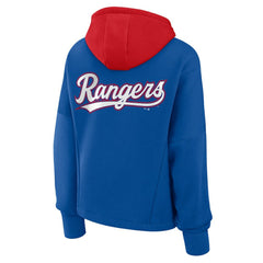 Texas Rangers Fanatics Women's Oversized Legacy Favorite Spectator Pullover Hoodie - MLB Hoodies