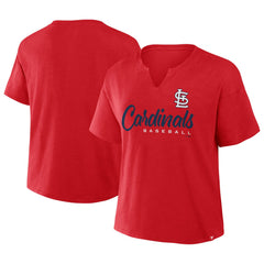 St. Louis Cardinals Fanatics Women's Fan Fave Stadium Slub Boxy T-Shirt - MLB T-shirts