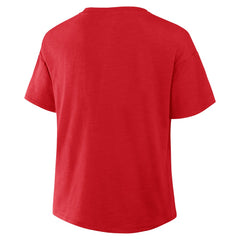 St. Louis Cardinals Fanatics Women's Fan Fave Stadium Slub Boxy T-Shirt - MLB T-shirts