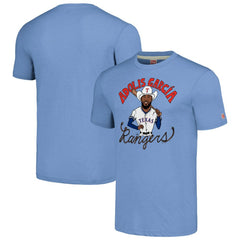 Adolis García Texas Rangers Homage Caricature Player Tri-Blend T-Shirt - MLB T-shirts
