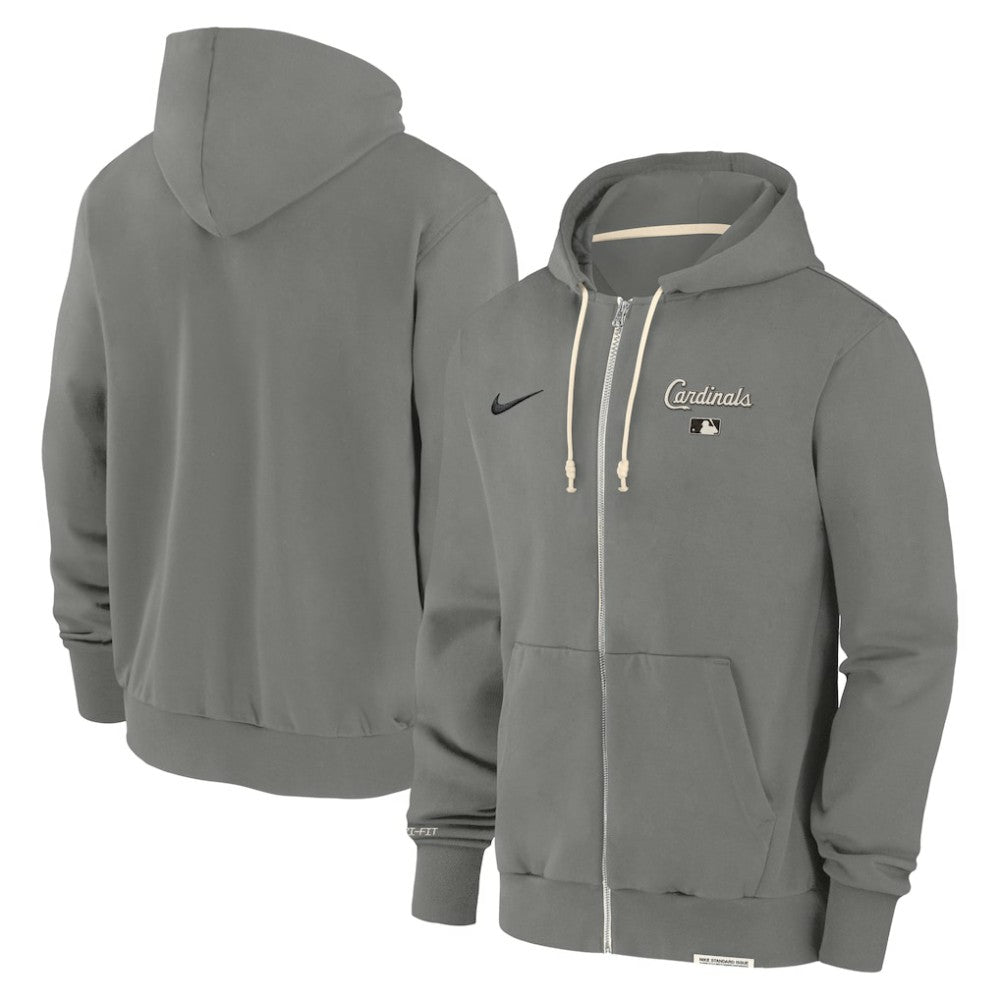 St. Louis Cardinals Nike Authentic Collection Travel Performance Full-Zip Hoodie - MLB Hoodies