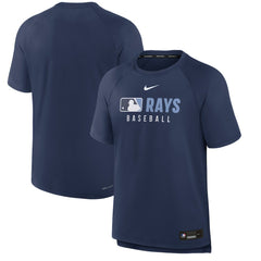 Tampa Bay Rays Nike Authentic Collection Pregame Raglan Dri-FIT T-Shirt - MLB T-shirts