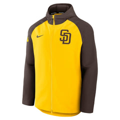San Diego Padres Nike Authentic Collection Raglan Performance Full-Zip Jacket - MLB Jackets