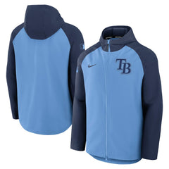 Tampa Bay Rays Nike Authentic Collection Raglan Performance Full-Zip Jacket - MLB Jackets