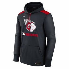 Cleveland Guardians Nike Authentic Collection Performance Pullover Hoodie - MLB Hoodies