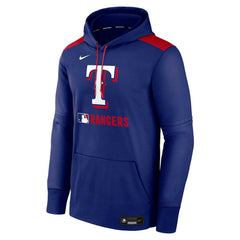 Texas Rangers Nike Authentic Collection Performance Pullover Hoodie - MLB Hoodies