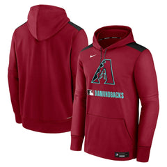 Arizona Diamondbacks Nike Authentic Collection Performance Pullover Hoodie - MLB Hoodies