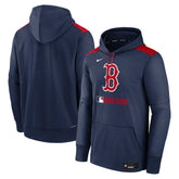 Boston Red Sox Nike Authentic Collection Performance Pullover Hoodie - MLB Hoodies