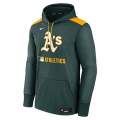 Athletics Nike Authentic Collection Performance Pullover Hoodie - MLB Hoodies