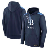 Tampa Bay Rays Nike Authentic Collection Performance Pullover Hoodie - MLB Hoodies