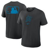 Miami Marlins Nike Authentic Collection Early Work Tri-Blend Dri-FIT T-Shirt - MLB T-shirts
