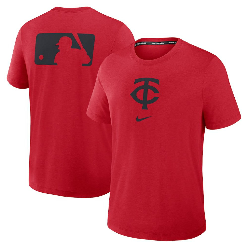 Minnesota Twins Nike Authentic Collection Early Work Tri-Blend Dri-FIT T-Shirt - MLB T-shirts