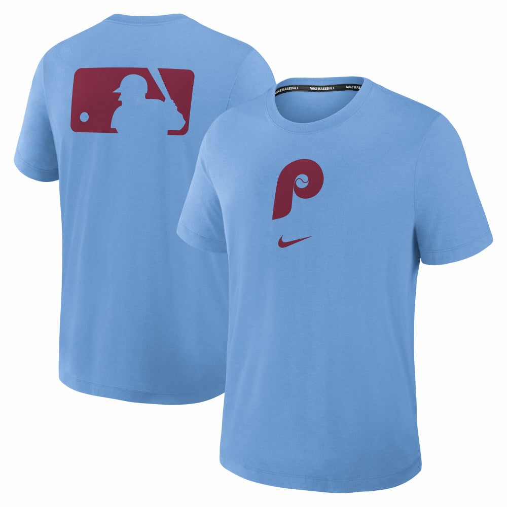 Philadelphia Phillies Nike Authentic Collection Early Work Tri-Blend Dri-FIT T-Shirt - MLB T-shirts