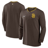 San Diego Padres Nike Authentic Collection Performance Half-Zip Top - MLB Tops
