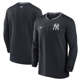 New York Yankees Nike Authentic Collection Performance Half-Zip Top - MLB Tops