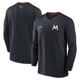 Minnesota Twins Nike Authentic Collection Performance Half-Zip Top - MLB Tops