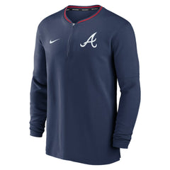 Atlanta Braves Nike Authentic Collection Performance Half-Zip Top - MLB Tops