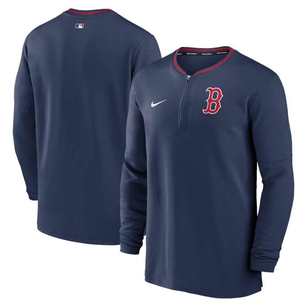 Boston Red Sox Nike Authentic Collection Performance Half-Zip Top - MLB Tops