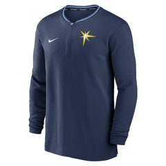 Tampa Bay Rays Nike Authentic Collection Performance Half-Zip Top - MLB Tops