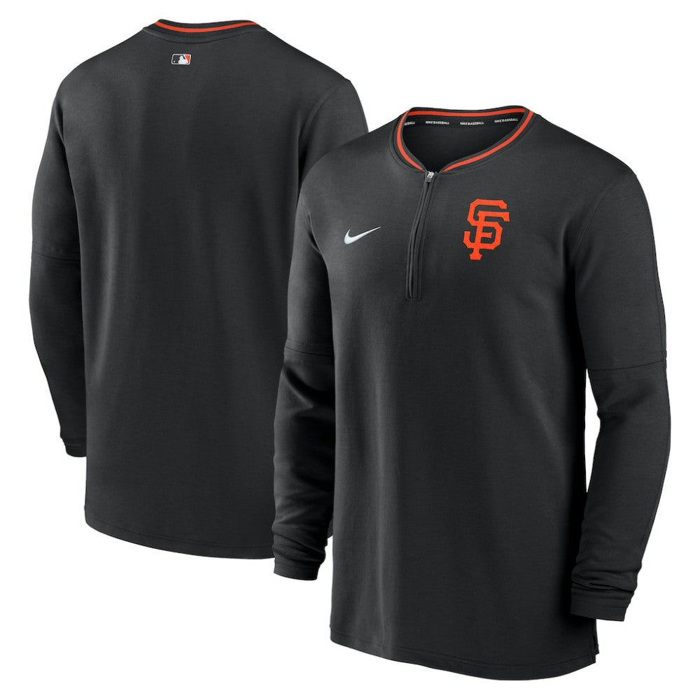 San Francisco Giants Nike Authentic Collection Performance Half-Zip Top - MLB Tops
