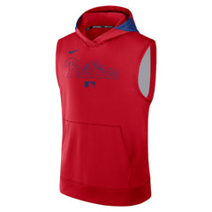 Philadelphia Phillies Nike Authentic Collection Dri-FIT Sleeveless Hoodie - MLB Hoodies