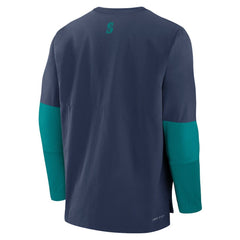 Seattle Mariners Nike Authentic Collection Player Dri-FIT Lightweight Pullover - MLB Pullover