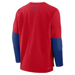 Philadelphia Phillies Nike Authentic Collection Player Dri-FIT Lightweight Pullover - MLB Pullover