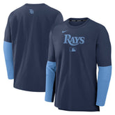 Tampa Bay Rays Nike Authentic Collection Player Dri-FIT Lightweight Pullover - MLB Pullover