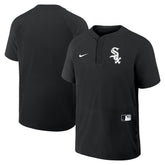 Chicago White Sox Nike Authentic Collection Raglan Short Sleeve Windshirt - MLB