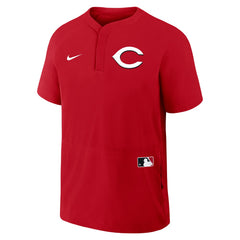 Cincinnati Reds Nike Authentic Collection Raglan Short Sleeve Windshirt - MLB