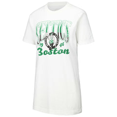 White Boston Celtics Stadium Essentials Women's Sky High T-Shirt | NBA