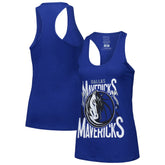 Blue Dallas Mavericks Stadium Essentials Women's Dedication Tank Top sale | NBA