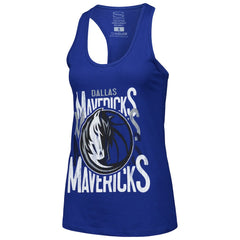 Blue Dallas Mavericks Stadium Essentials Women's Dedication Tank Top sale | NBA