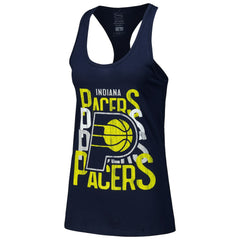 Navy Indiana Pacers Stadium Essentials Women's Dedication Tank Top | NBA